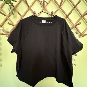 Victoria Secret | XL | Fleece Short Sleeve Crewneck Sweatshirt